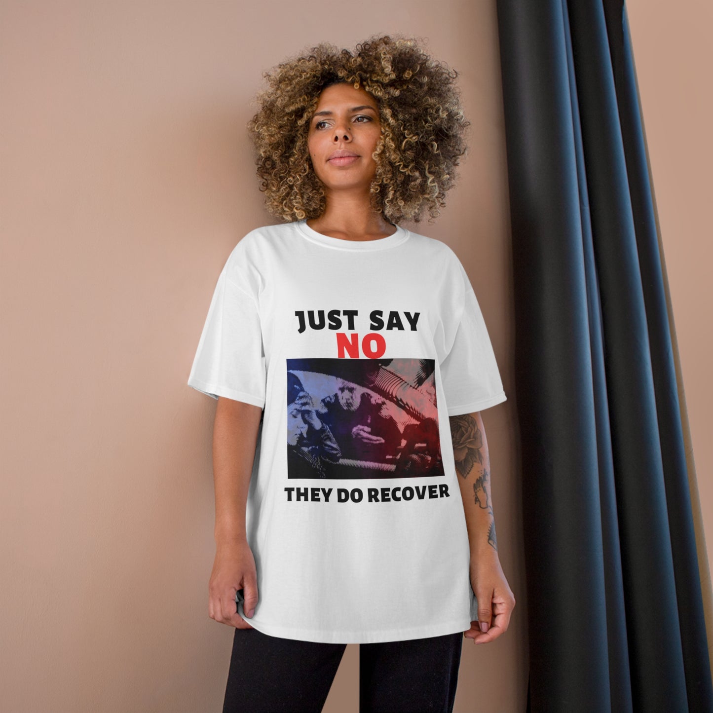 Just Say No T-Shirt White