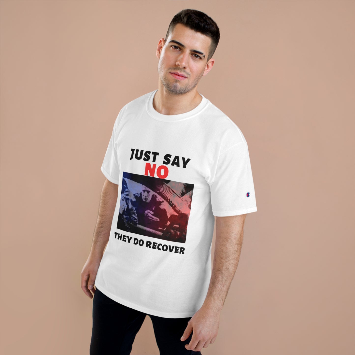 Just Say No T-Shirt White