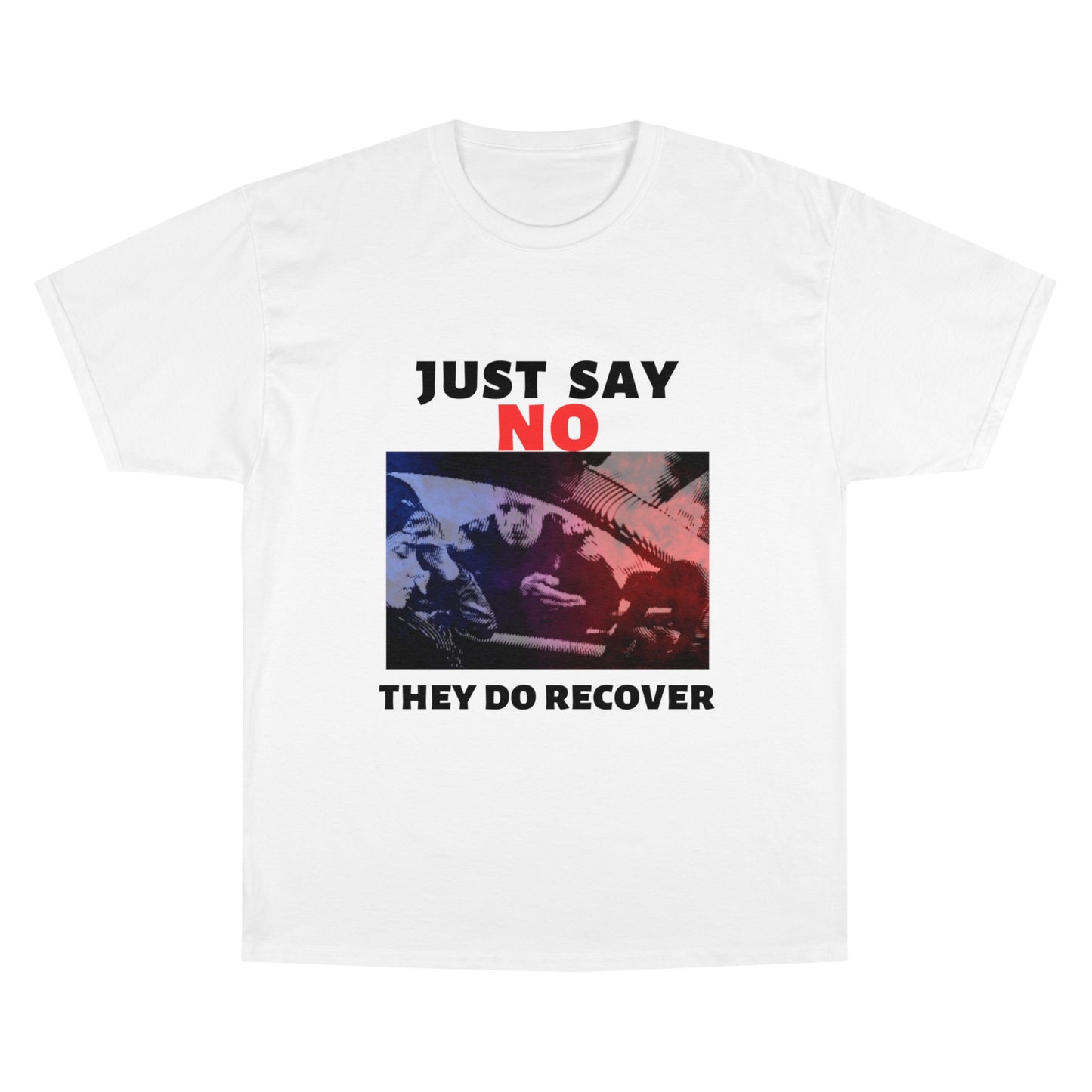 Just Say No T-Shirt White